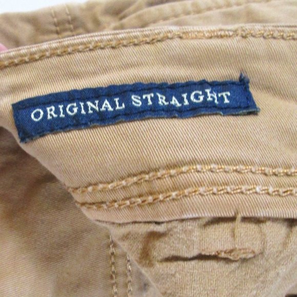 American Eagle Mens Khaki Pants Size 32 x 32 Original Straight Pre-worn … - Picture 6 of 9